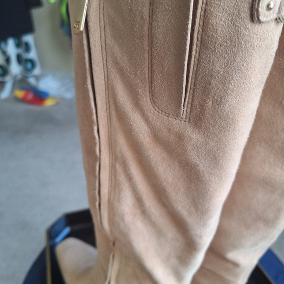 Elegant Light Tan Knee-High Boots Sam Edelman Size 9M - Picture 6 of 13